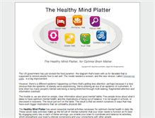 Tablet Screenshot of mindplatter.com